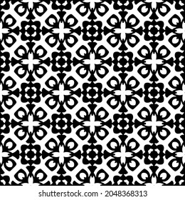 Retro ornamental seamless pattern. Flourished ornate background. Luxury elegant ornament. Vintage element. Template for design. Vector illustration
