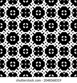 Patrón retro ornamental sin costura. Fondo ornamentado floreciente. Lujoso y elegante adorno. Elemento vintage. Plantilla de diseño. Ilustración del vector