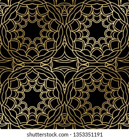 Retro ornamental seamless pattern. Texture for wallpapers. 