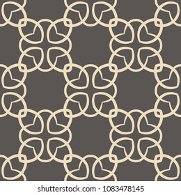 Retro ornamental seamless pattern. Vintage template for design