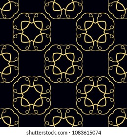 Retro ornamental seamless pattern. Vintage element for design
