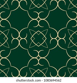 Retro ornamental seamless pattern. Vintage template for design