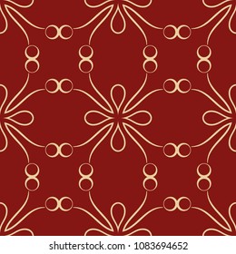 Retro ornamental seamless pattern. Vintage template for design