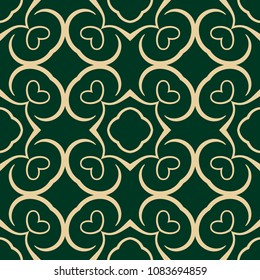 Retro ornamental seamless pattern. Vintage template for design