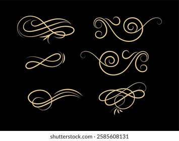 retro ornaments vintage art design