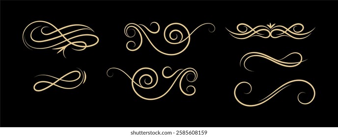 retro ornaments vintage art design