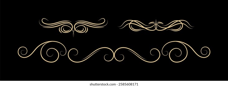 retro ornaments vintage art design