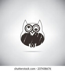 retro owl