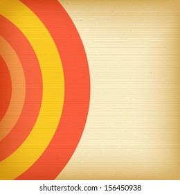 Retro paper textured vector background 
