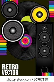 Retro Party Background