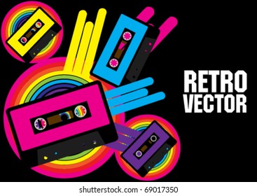 Retro Party Background