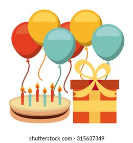 retro party celebration design, vector illustration eps10 graphic 
