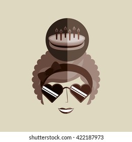 retro party design 