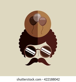 retro party design 