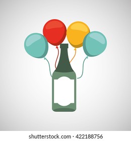 retro party design 