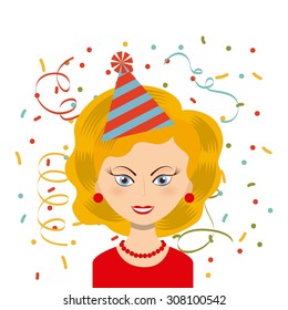 retro party design, vector illustration eps10 graphic 