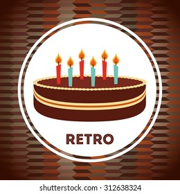 retro party design, vector illustration eps10 graphic 