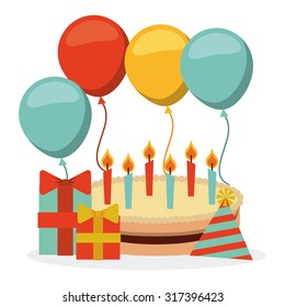 retro party design, vector illustration eps10 graphic 