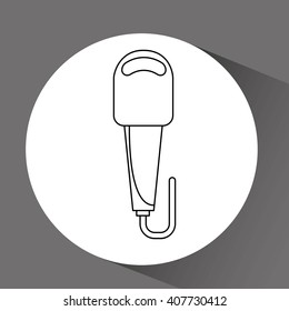 retro party icon design 
