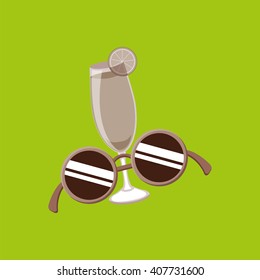 retro party icon design 