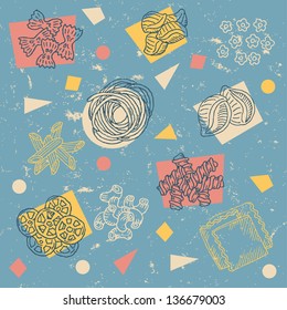 Retro Pasta Pattern