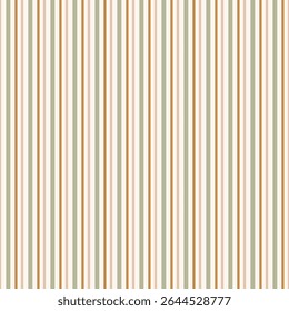 Retro pastel color strip vector seamless repeat pattern for textiles.