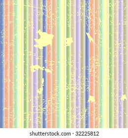 Retro  pastel stripes decorative  vector background