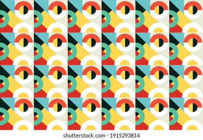 Retro pattern for a background or design