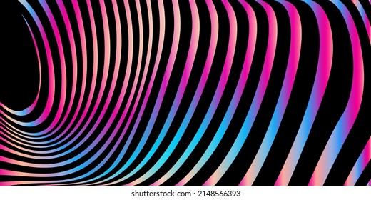 Retro pattern background, trending cyberpunk background, 80s party background, lines pattern, gradient colorful texture, abstract Colorful techno backdrop, Futuristic gradient. cyberpunk style vector