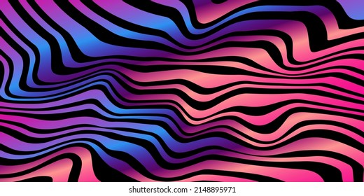 Retro pattern background, trending cyberpunk background, 80s party background, lines pattern, gradient colorful texture, abstract Colorful techno backdrop, Futuristic gradient. cyberpunk style vector