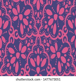 retro pattern design, two color fabric pattern