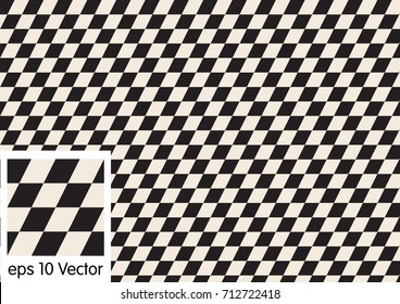 Retro pattern of geometric shapes