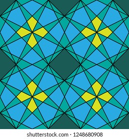 Retro pattern of geometric shapes. Colorful mosaic backdrop. Geometric hipster retro background, place your text on the top of it. Retro triangle background.