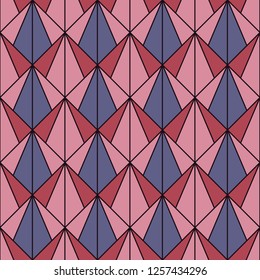 Retro pattern of geometric shapes. Colorful mosaic backdrop. Geometric hipster retro background, place your text on the top of it. Retro triangle background.