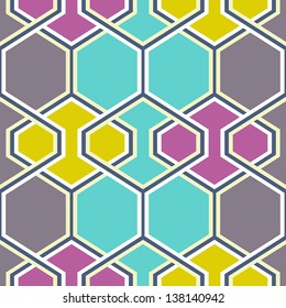 Retro pattern of geometric shapes. Colorful mosaic. Geometric hipster retro background. Retro triangle background