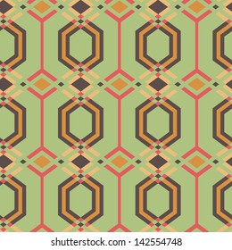 Retro pattern of geometric shapes. Colorful mosaic. Geometric hipster retro background. Retro triangle background