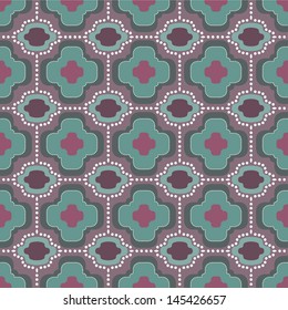 Retro pattern of geometric shapes. Colorful mosaic. Geometric hipster retro background. Vector