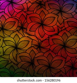 Retro pattern of geometric shapes.  Colorful mosaic banner. Geometric retro background with place for your text. Retro triangle background. 