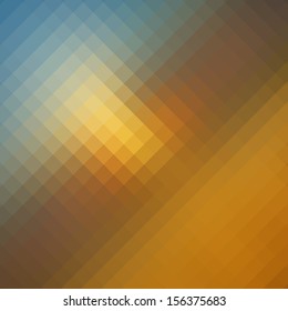 Retro pattern of geometric shapes.  Colorful mosaic banner. Geometric retro background with place for your text. Retro triangle background. 