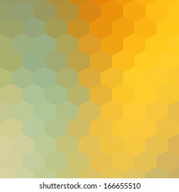 Retro pattern of geometric shapes. Colorful mosaic banner. Geometric background with place for your text. Retro triangle background. Vector background