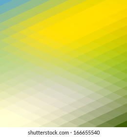 Retro pattern of geometric shapes. Colorful mosaic banner. Geometric background with place for your text. Retro triangle background. Vector background