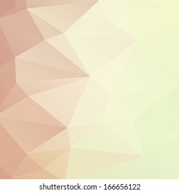 Retro pattern of geometric shapes. Colorful mosaic banner. Geometric background with place for your text. Retro triangle background. Vector background 