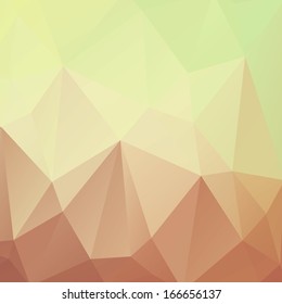 Retro pattern of geometric shapes. Colorful mosaic banner. Geometric background with place for your text. Retro triangle background. Vector background 