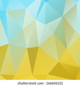 Retro pattern of geometric shapes. Colorful mosaic banner. Geometric background with place for your text. Retro triangle background. Vector background 