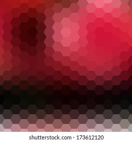 Retro pattern of geometric shapes. Colorful mosaic banner. Geometric background with place for your text. Retro triangle background. Vector eps10.