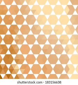 Retro pattern of geometric shapes. Colorful mosaic banner. Geometric hipster retro background with place for your text. Retro triangle background