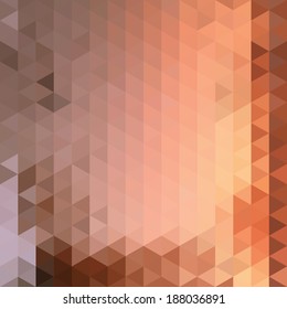 Retro pattern of geometric shapes. Colorful mosaic banner. Geometric hipster retro background with place for your text. Retro triangle background