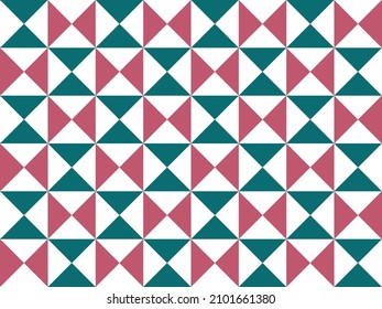 Retro Pattern of Geometric Shapes. Colorful Mosaic Banner. Geometric Hipster Retro Background with Place for Your Text. Seamless Vector Design.