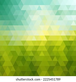 Retro-Muster geometrischer Formen. Farbiges Mosaikbanner. Geometrischer Hipster-Retrohintergrund mit Platz für Ihren Text. Retro-Dreieck-Hintergrund