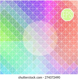 Retro pattern of geometric shapes. Colorful mosaic banner. Hipster Vector background retro  with place for your text.  Vintage. Backdrop . 